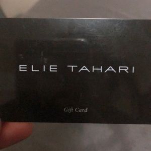 Elie Tahari gift card $75